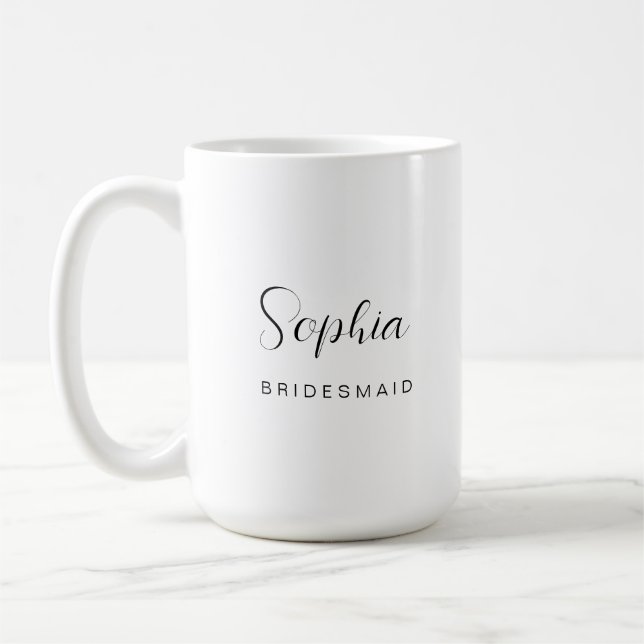 Brudtjänst Anpassad Jag kan inte säga Jag gör utan Kaffemugg (Vänster)