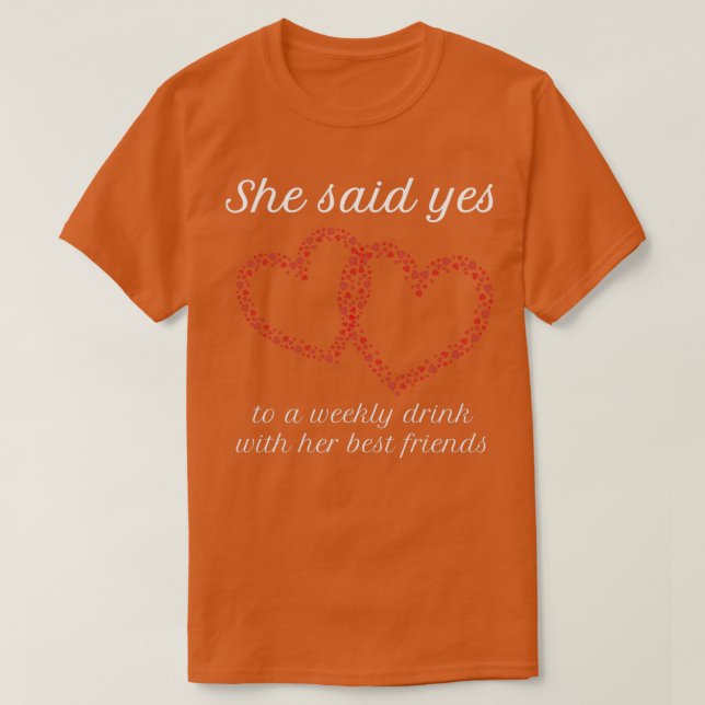 brudtjänst bröllop möhippa svensexa t shirt (Design framsida)