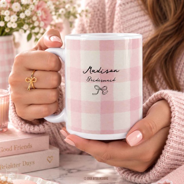 Brudtjänst Bröllopsfest Gift Bröllop Kaffemugg (Skapare uppladdad)
