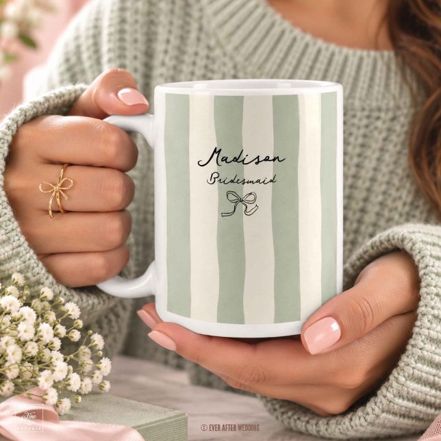 Brudtjänst Bröllopsfestgåva Brudklänning Bröllop Kaffemugg (Skapare uppladdad)