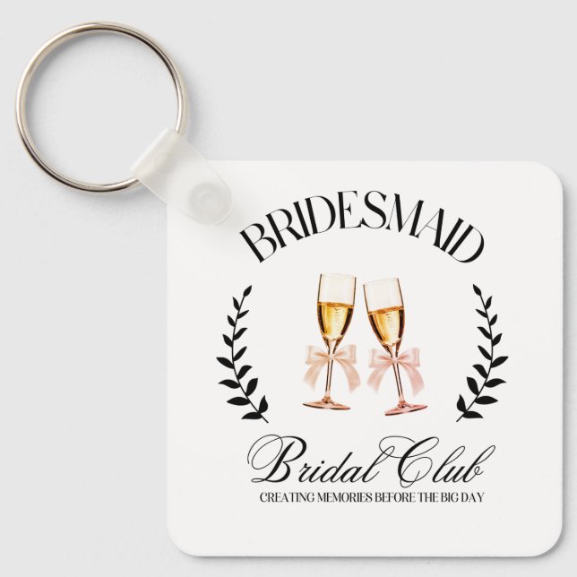 Brudtjänst Brudnäbb Customize  Namn Coquette  Möhi Nyckelring (Framsida)