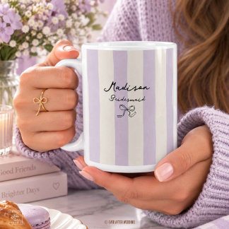 Brudtjänst Hederstjänst Bröllopsfestpresent Bröllo Kaffemugg