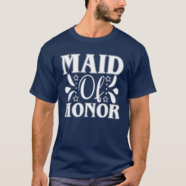 Brudtjänst Matchande Söt För Möhippa T Shirt (Framsida)