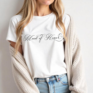 Brudtjänst-Shirt – Elegant Bröllopsparty T-shirt