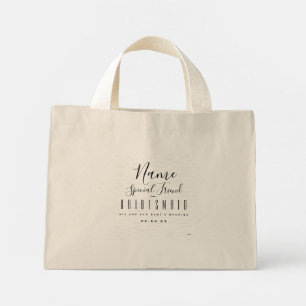 Brudtjänst Totebag - HAMbyWG Mini Tygkasse