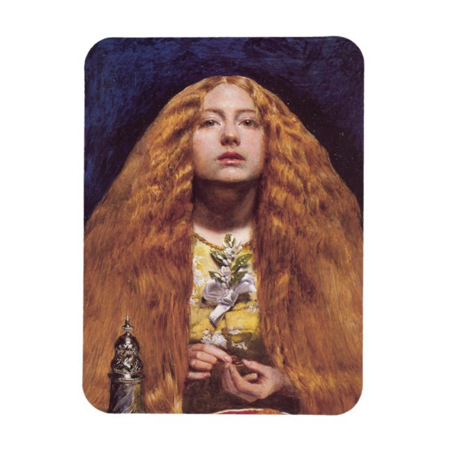 Brudtjänsteflickan (av John Everett Millais) Magnet (Vertikal)