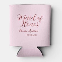 Brudtjänsteman mauve namn datum rosa pastell bruda