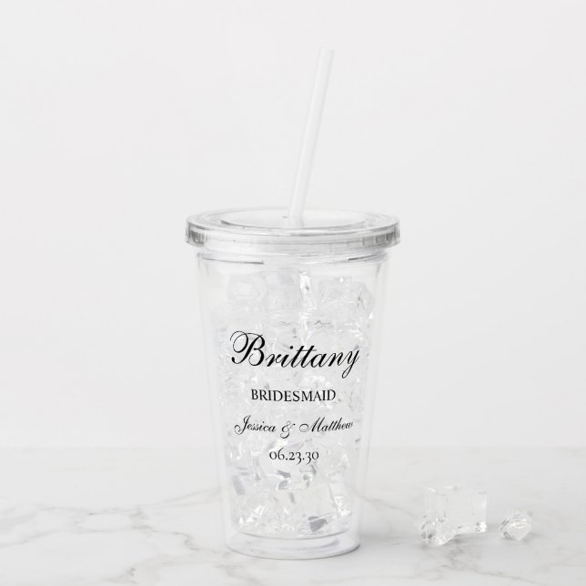 Brudtjänstmanus Anpassat Take Away Mugg (Baksida Ice)