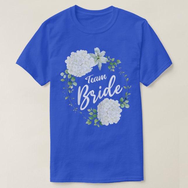 Brudtjej Bröllop möhippa T Shirt (Design framsida)