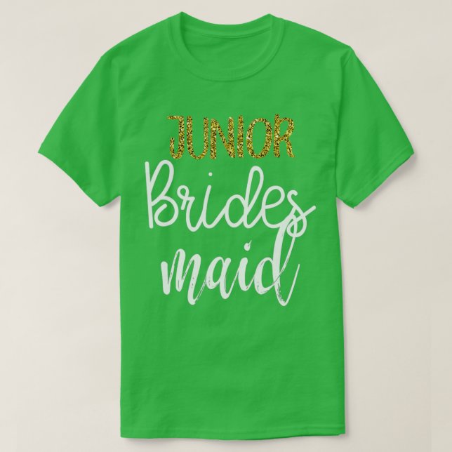 Brudtjej bröllopsfest möhippa t shirt (Design framsida)