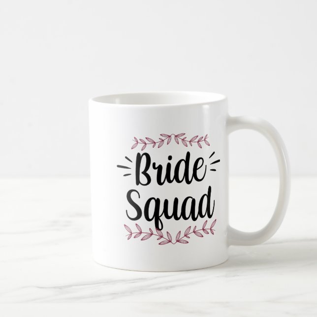 Brudtjejfester Bröllop Henparty Söt 1  Kaffemugg (Höger)
