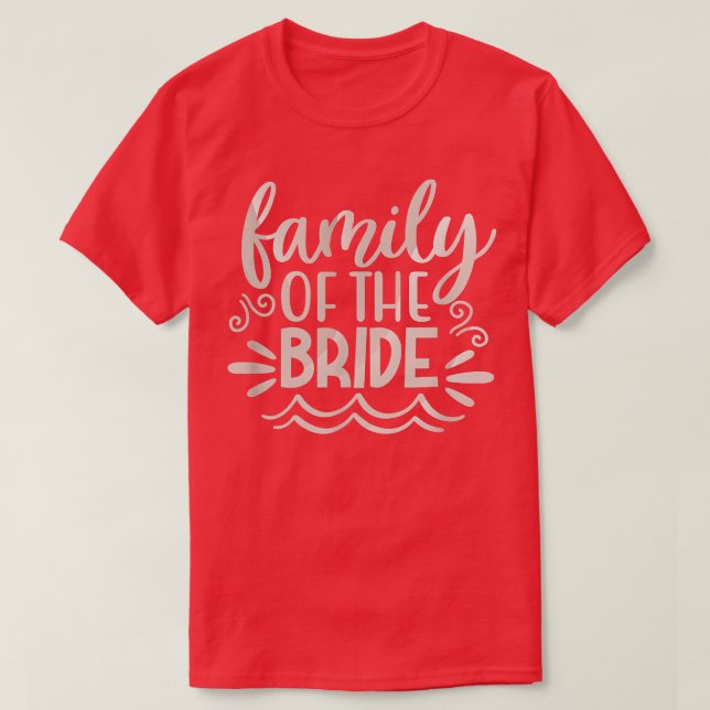 Brudtjejskläder Bröllopsgåva Kvinnor  T Shirt (Design framsida)