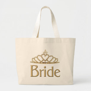 Brudtotebag Jumbo Tygkasse