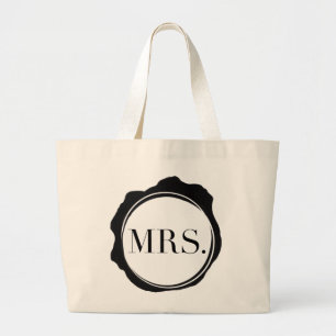 Brudtotehandbag Jumbo Tygkasse
