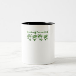 Brudtröjor, Brudlagströja, Möhippa T-shirt Två-Tonad Mugg