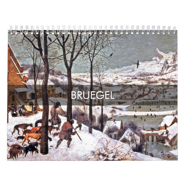 Bruegel den äldre Mästerverk Kalender (Omslag)