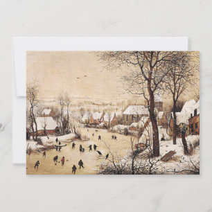 Bruegel den äldre - vinterlandskap kort