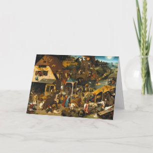 Bruegel Netherlandish Proverbs Kort