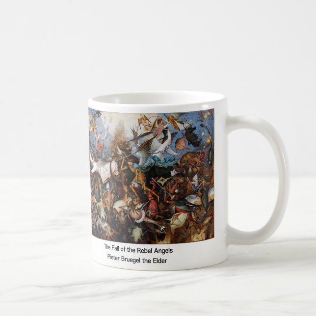 Bruegel , “ The Fall of the Rebel Angels ” Kaffemugg (Höger)