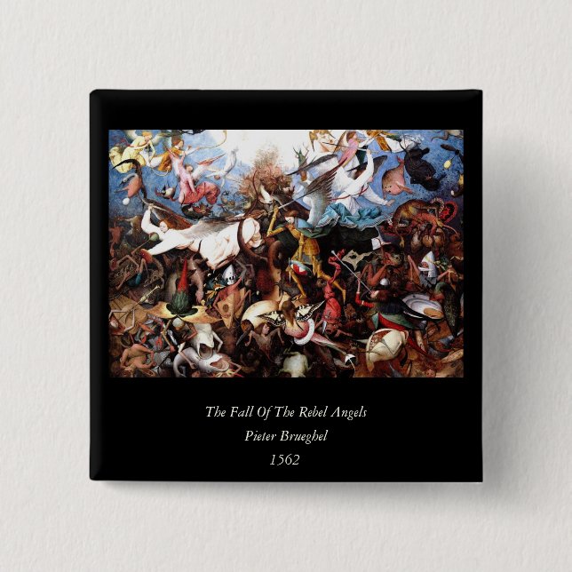 Bruegels "Rebells Änglar fall" (1562) Knapp (Framsida)