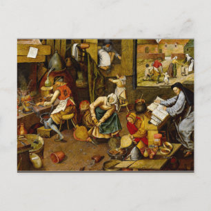 Brueghel the Younger - The Alchemist, bra art Vykort