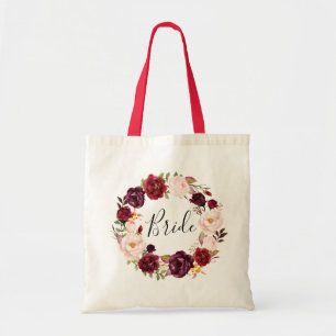 brugd blommigt tygkasse