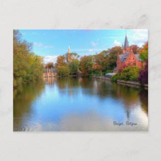 bruges Belgien vykort