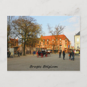 Bruges Buggy Ride Fotografi Vykort