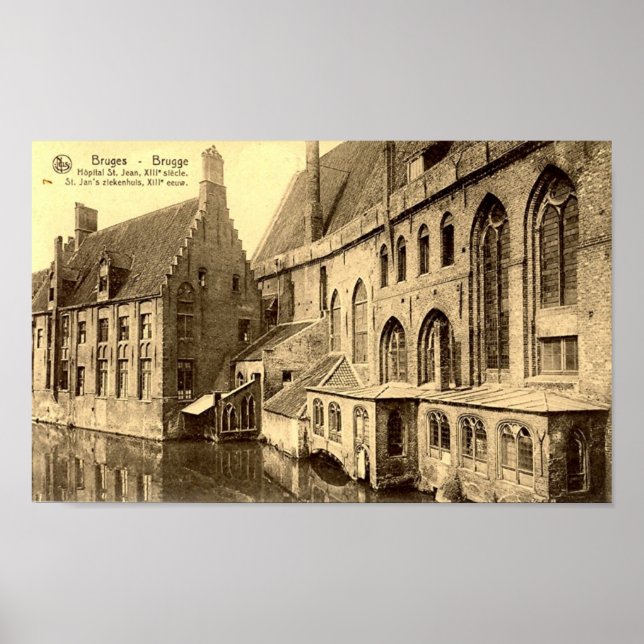 Bruges - Hopital St Jean Poster (Framsidan)
