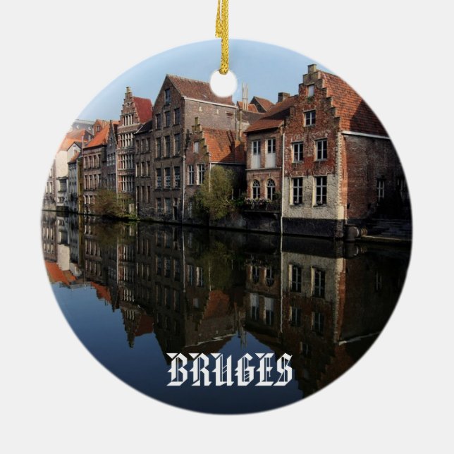 Bruges Scenia Circle Ornament (Baksidan)