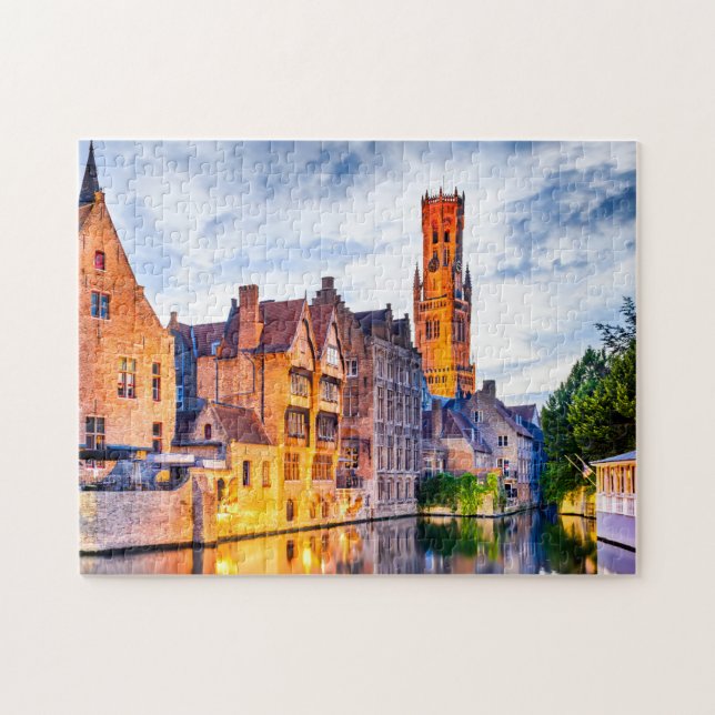 Bruges Venedig i norr Pussel (Horisontell)