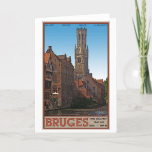 Brugge - Belfry Kort