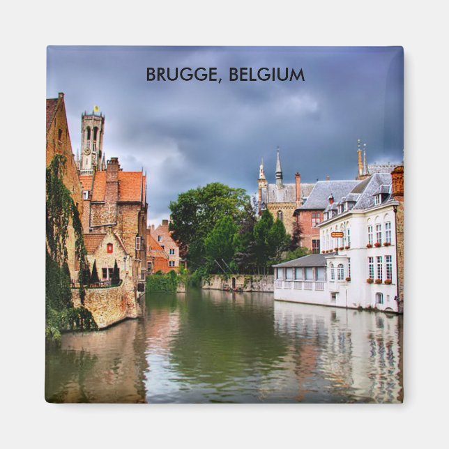 BRUGGE BELGIEN MAGNET (Framsidan)