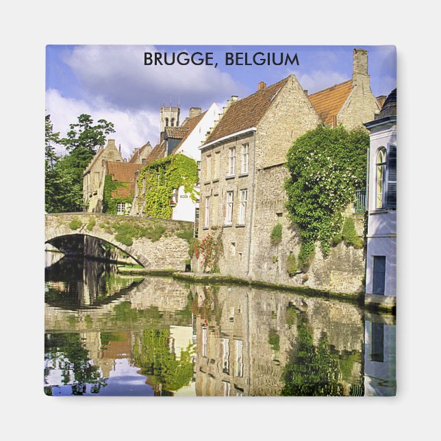 BRUGGE, BELGIEN MAGNET (Framsidan)