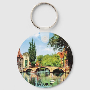 BRUGGE BELGIEN NYCKELRING