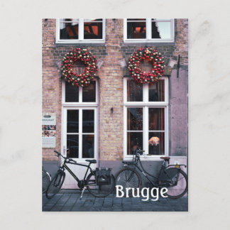Brugge Belgium-resefotovykort Vykort