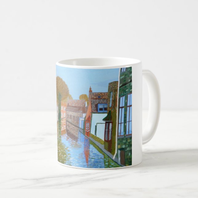 Brugge-kanal Kaffemugg (Framsida höger)