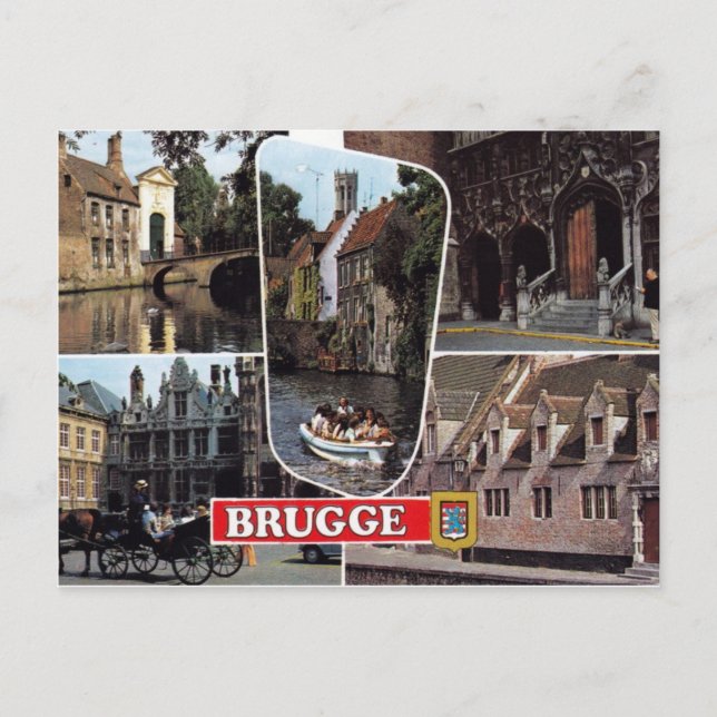 Brugge - vykort (Framsida)