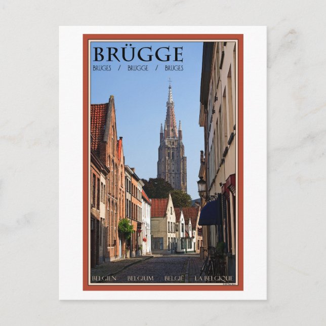 Brugge Vykort (Framsida)