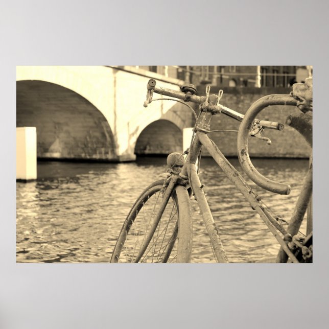 Brugges Bicycle Poster (Framsidan)