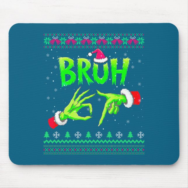 Bruh 67 Christmas Ugly Sweater Six Seven Meme 6 7  Musmatta (Framsidan)
