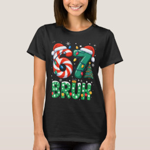 Bruh 67 Sex Sju 6 7 Meme Jul Rolig Pojke Flicka T Shirt