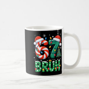 Bruh 67 Sex Sju 6 7 Meme Jul Roligt Pojke Flicka Kaffemugg