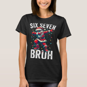 Bruh 67 Sex Sju Tomte Dabba Jul Meme Pojke T Shirt