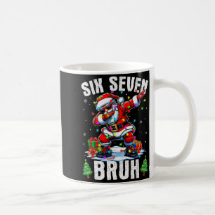 Bruh 67 Sex Sju Tomte Dabbing Jul Tröjor B Kaffemugg