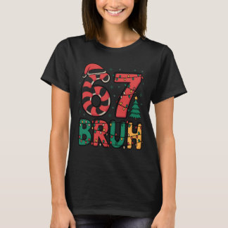 Bruh 67 Six Seven 6 7 Meme Christmas Funny Boy Gir T Shirt