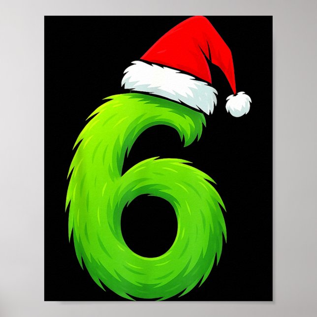 Bruh 67 Six Seven 6 7 Meme Christmas Funny  Poster (Framsidan)