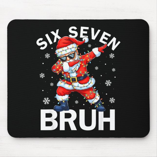 Bruh 67 Six Seven Santa Dabbing Christmas Meme Boy Musmatta (Framsidan)