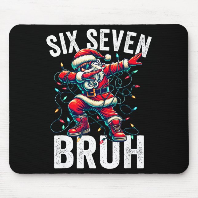 Bruh 67 Six Seven Santa Dabbing Christmas Meme Boy Musmatta (Framsidan)
