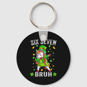 Bruh 6 7 meme st patrick's day sex sju barn pojkar nyckelring